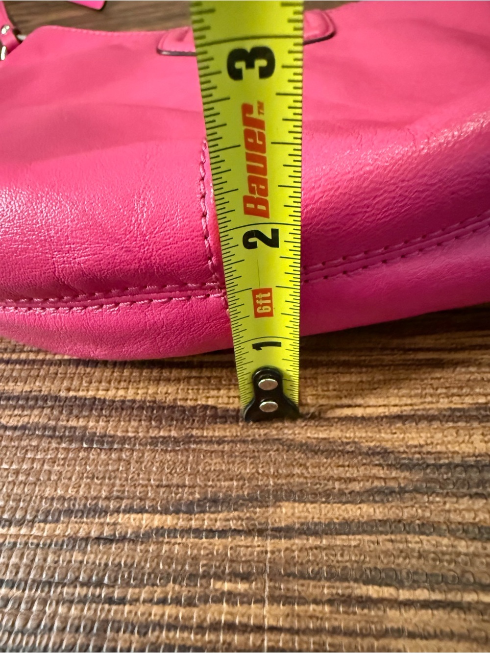 Coach Hot Pink Leather Crossbody Bag - Picture 12 of 16